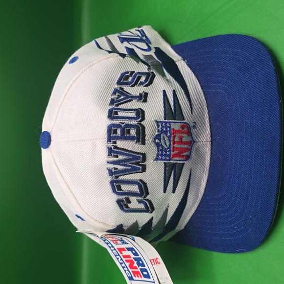 Vintage 1990s Dallas Cowboys Diamond Cut Logo Athletic Snapback  wool - Picture 1 of 6